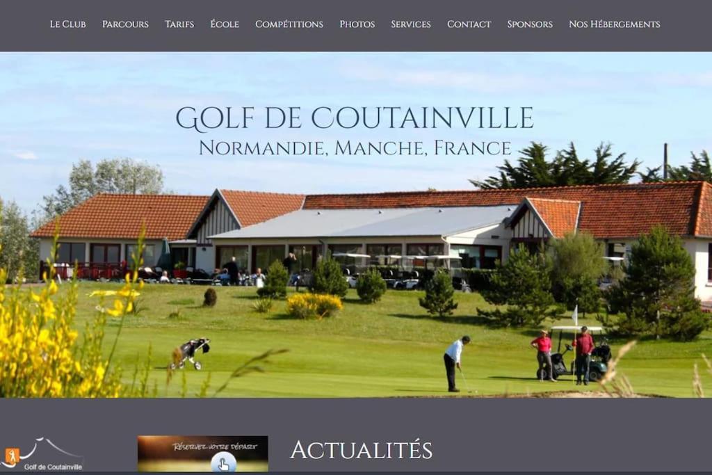 Maison Bord De Mer Individuel Gouville-sur-Mer Buitenkant foto